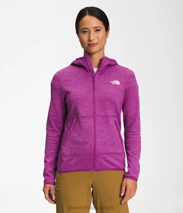 kleding 280T747 paarse cactusbloem witte heide Canyonlands-hoodie vrouwen The North Face