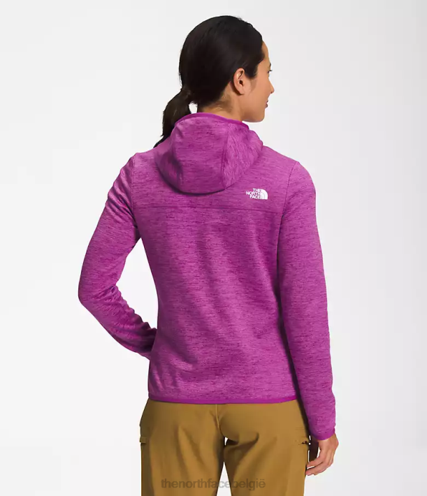 kleding 280T747 paarse cactusbloem witte heide Canyonlands-hoodie vrouwen The North Face