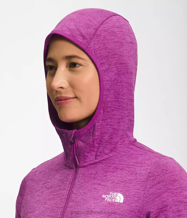 kleding 280T747 paarse cactusbloem witte heide Canyonlands-hoodie vrouwen The North Face