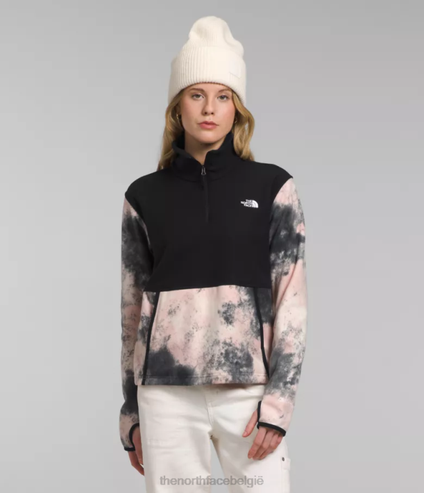 kleding 280T157 donkere salie alpine polartec 100-ritskap vrouwen The North Face