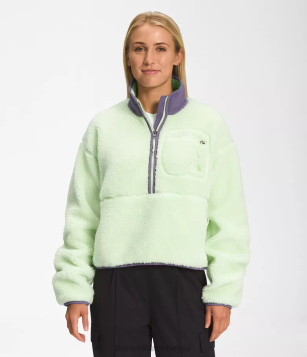 kleding 280T805 limoencrème/maanleisteen trui met extreme pool vrouwen The North Face