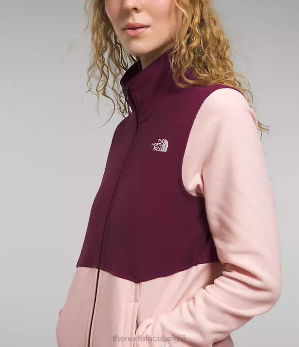 kleding 280T1013 roze mos/boysenbes Alpine Polartec 100-jas vrouwen The North Face