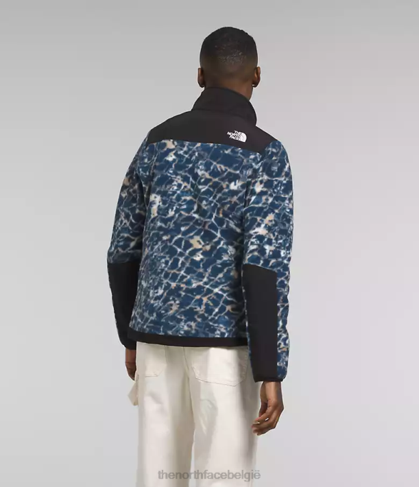 kleding 280T146 stoffige maagdenpalm watervervorming kleine lettertjes/top marine denali jas vrouwen The North Face