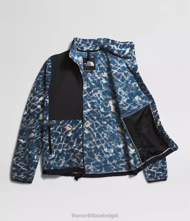 kleding 280T146 stoffige maagdenpalm watervervorming kleine lettertjes/top marine denali jas vrouwen The North Face