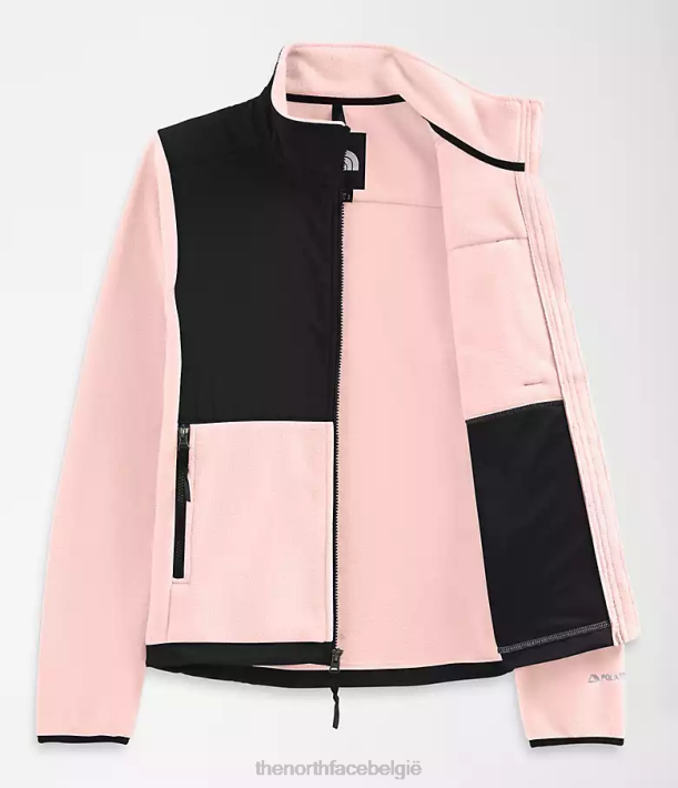 kleding 280T150 roze mos denali jas vrouwen The North Face