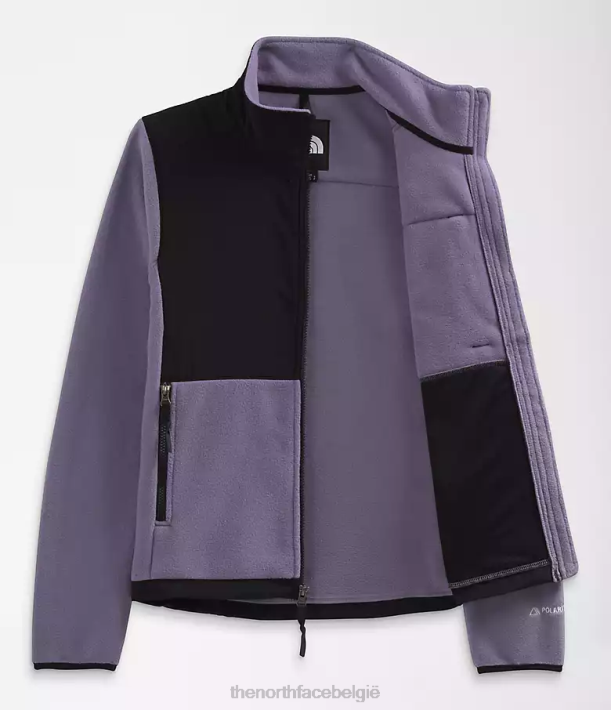 kleding 280T151 maan leisteen denali jas vrouwen The North Face