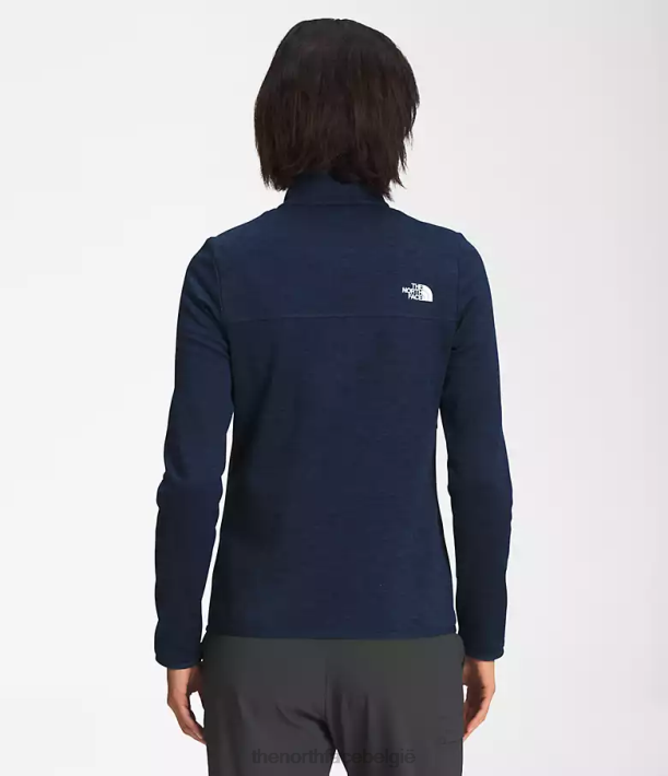 kleding 280T378 top marine donker heide Canyonlands met volledige ritssluiting vrouwen The North Face