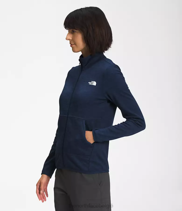 kleding 280T378 top marine donker heide Canyonlands met volledige ritssluiting vrouwen The North Face
