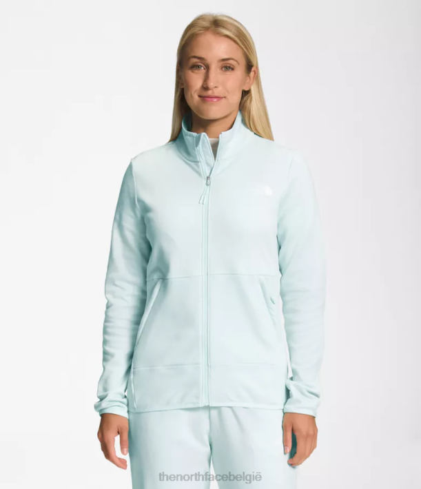 kleding 280T379 dakraam blauw wit gemêleerd Canyonlands met volledige ritssluiting vrouwen The North Face