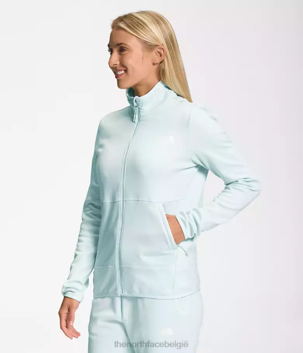 kleding 280T379 dakraam blauw wit gemêleerd Canyonlands met volledige ritssluiting vrouwen The North Face