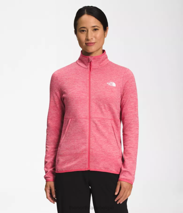 kleding 280T380 kosmo roze witte heide Canyonlands met volledige ritssluiting vrouwen The North Face